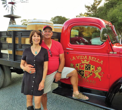 La Vida Bella Vineyard Pam and Joe Harvest Party 2015