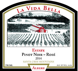 La Vida Bella Vineyard Estate Rose 2013