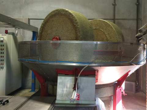 La Vida Bella Vineyard Making Olive Oil Stone Mill