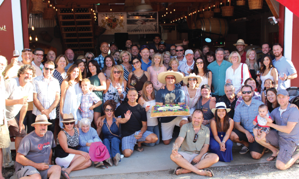 La Vida Bella Vineyard Harvest Party 2015